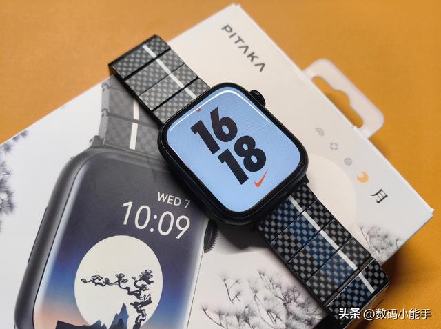 别具一格，质感拉满 _ PITAKA苹果Apple Watch彩碳表带开箱·